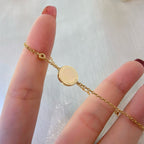 ¡®Lumi¡¯SUN PEDANT CARNELIAN BRACELET