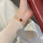 ¡®Lumi¡¯SUN PEDANT CARNELIAN BRACELET