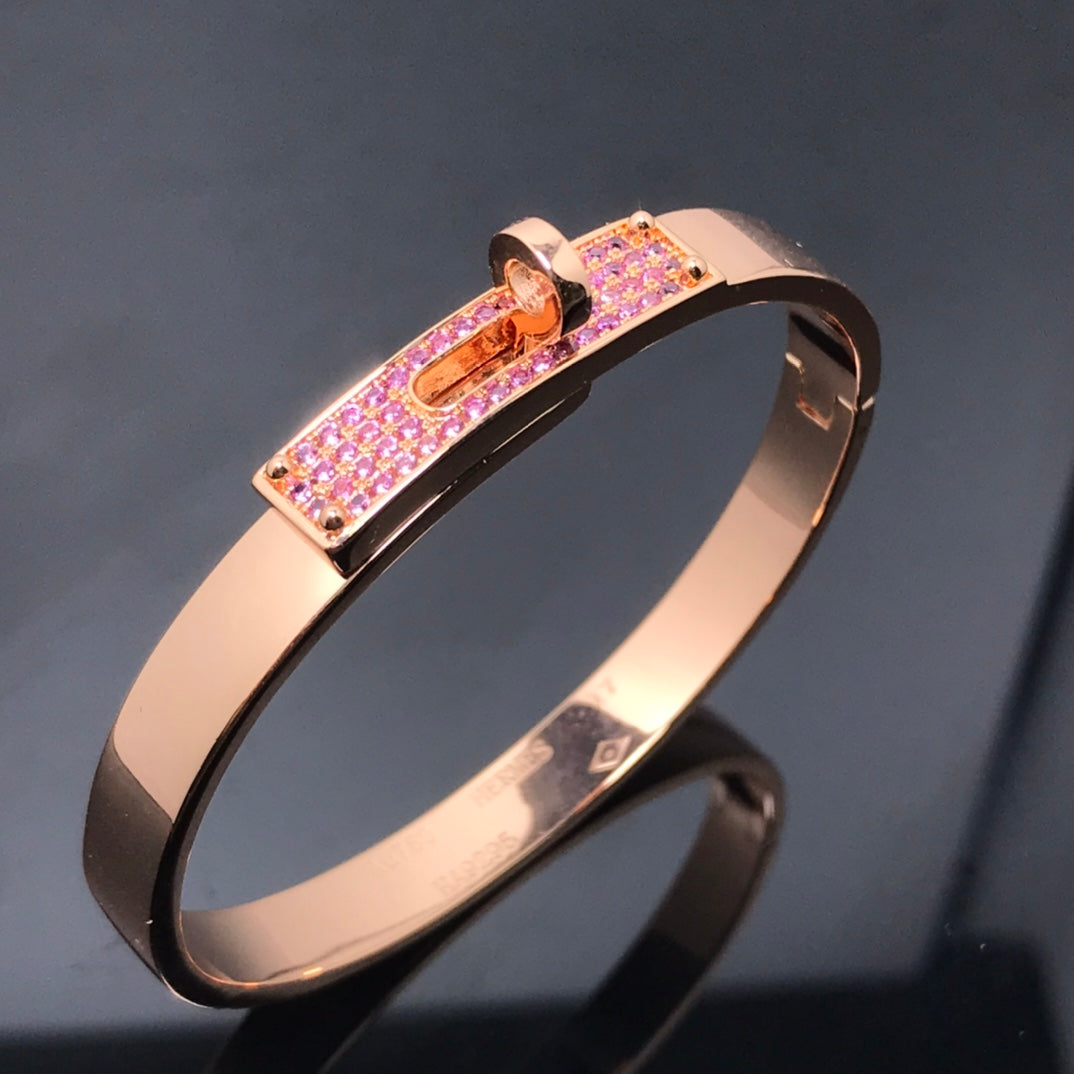 Lumi® KELLY ARMBAND PINK DIAMANT
