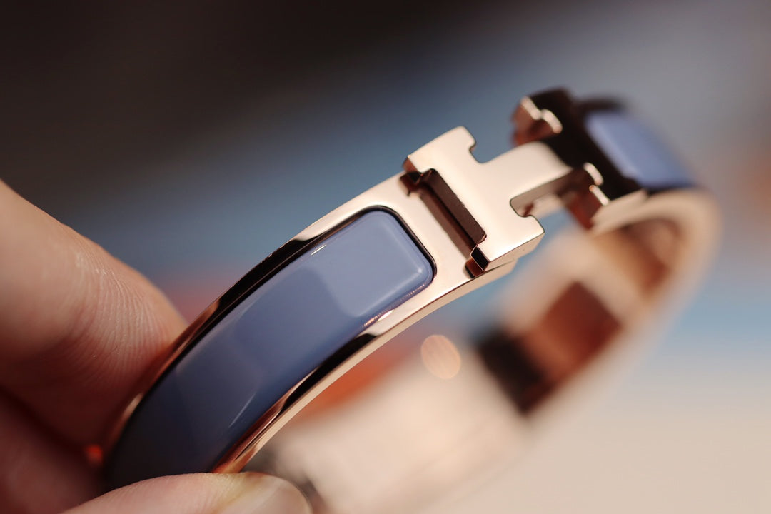 LumiH Armband 12 mm Blau Grau