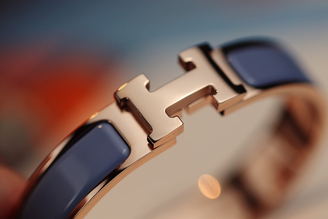 LumiH Armband 12 mm Blau Grau