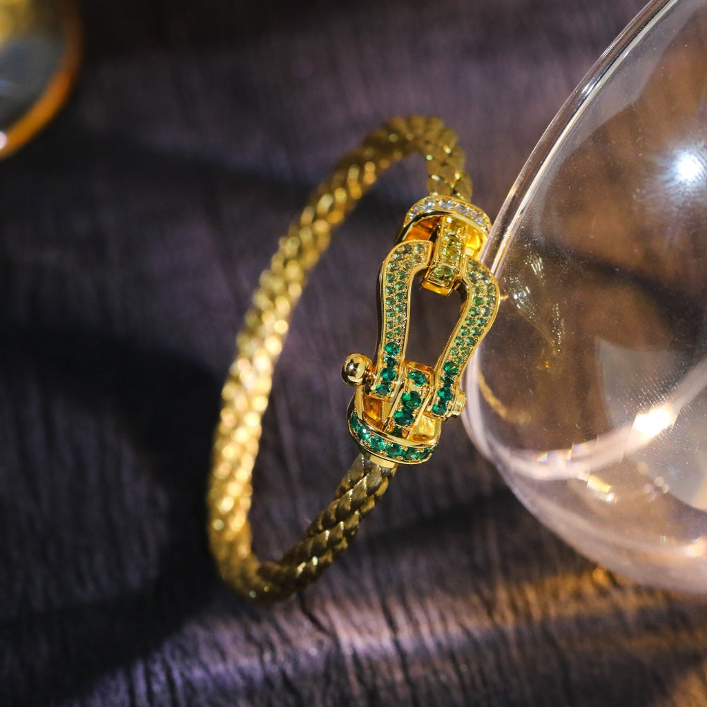 ¡®Lumi¡¯FORCE 10 GOLD GREEN DIAMOND PAVED