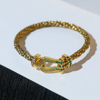 ¡®Lumi¡¯FORCE 10 GOLD GREEN DIAMOND PAVED