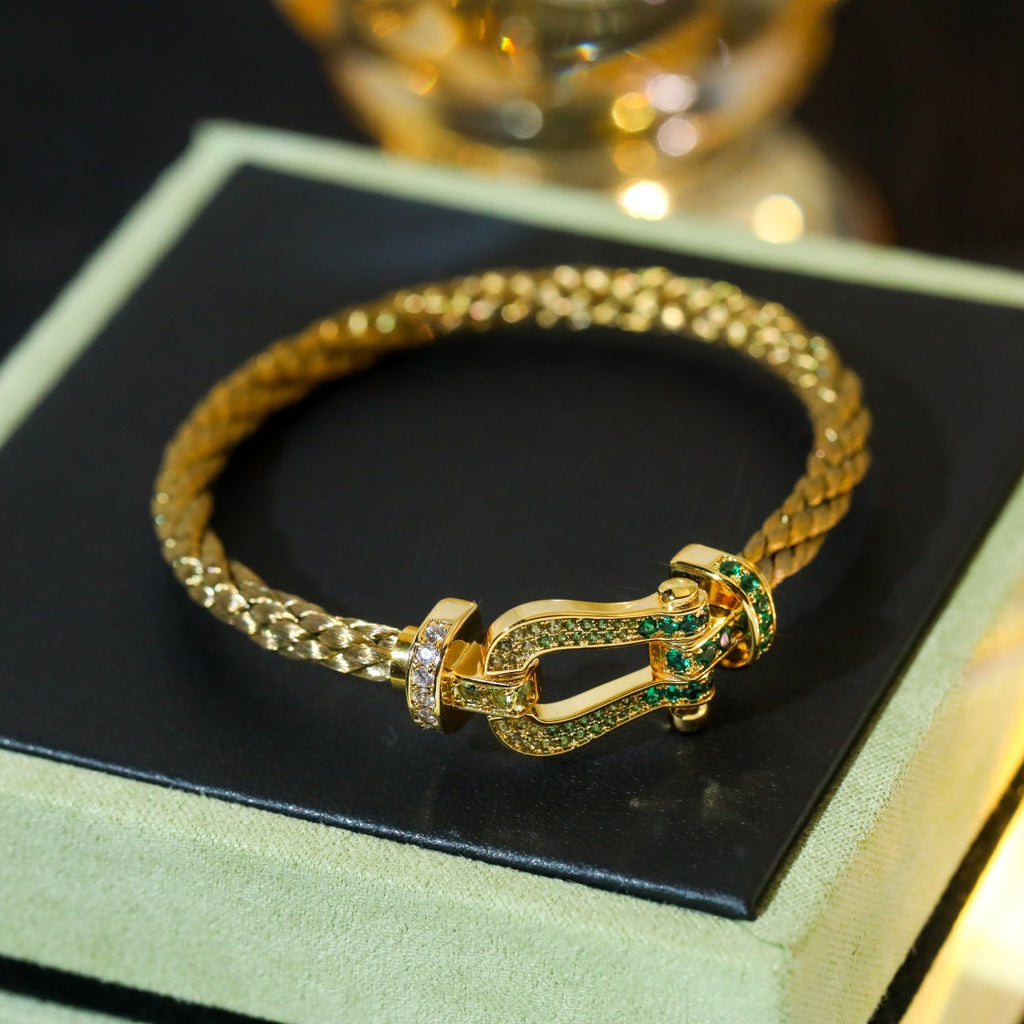 ¡®Lumi¡¯FORCE 10 GOLD GREEN DIAMOND PAVED