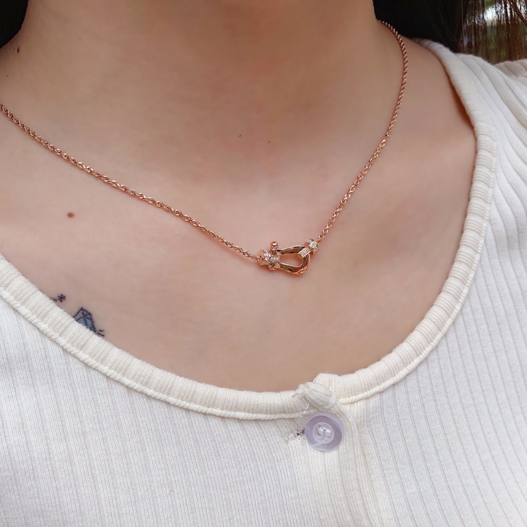 LumiFORCE 10 DIAMANT-KETTE AUS ROSÉGOLD