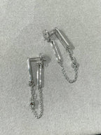 Lumi®CHAINE CHAOS DIAMANT-DRUCKOHRRINGE