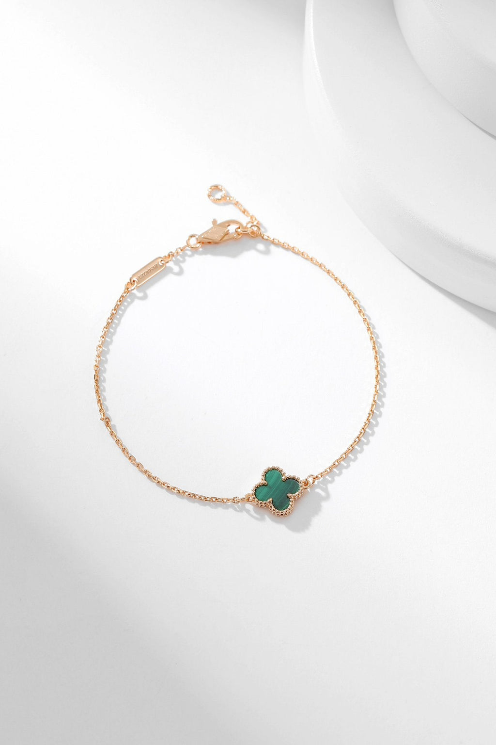 ¡®Lumi¡¯CLOVER BRACELET MALACHITE 1 MOTIF