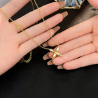 ¡®Lumi¡¯LOUISETTE GOLD NECKLACE