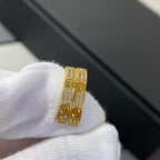 ¡®Lumi¡¯LOVE DIAMOND GOLD HOOP EARRINGS