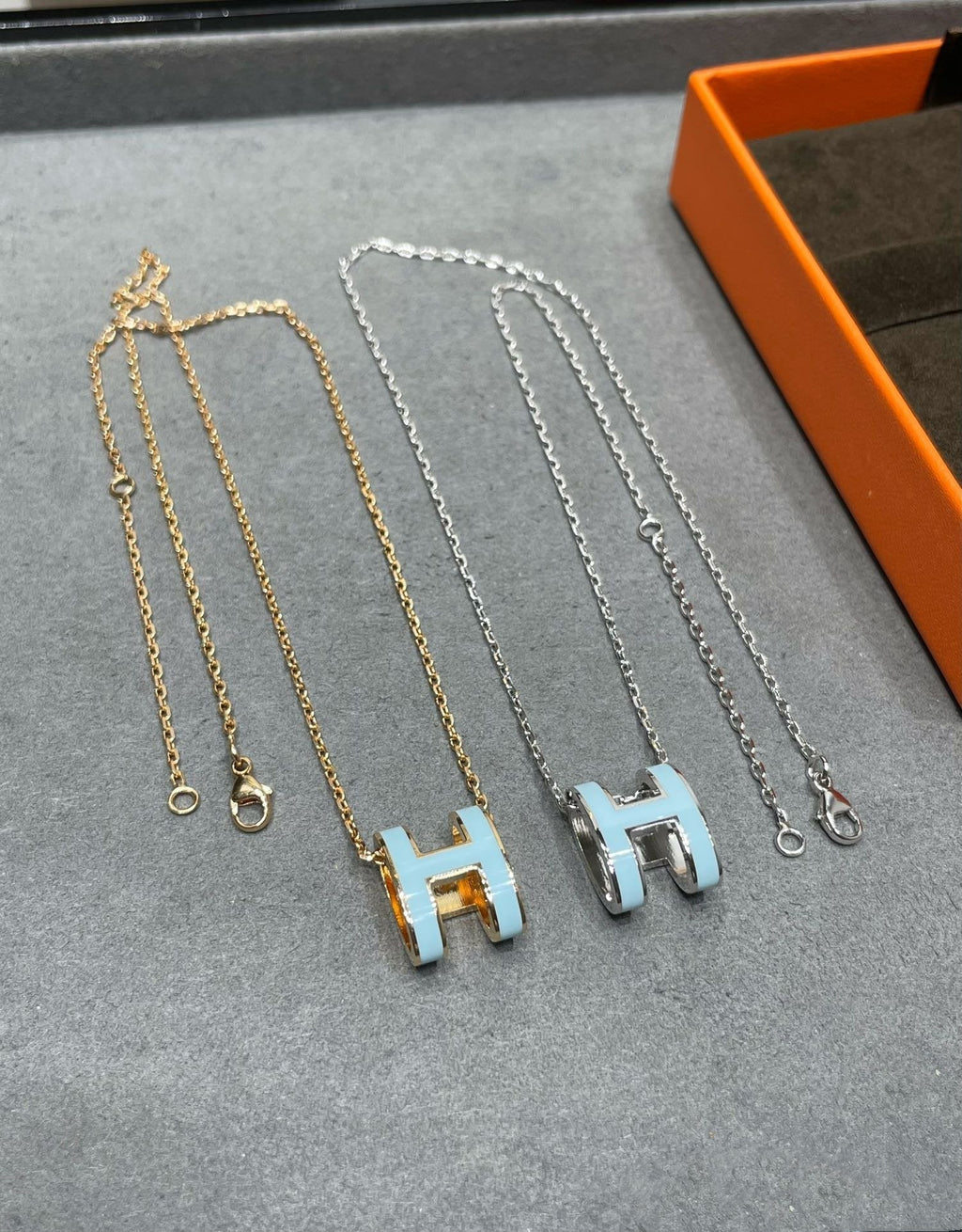 ¡®Lumi¡¯POP H HIMMELBLAUE HALSKETTE