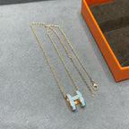 ¡®Lumi¡¯POP H HIMMELBLAUE HALSKETTE