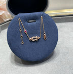 ¡®Lumi¡¯FORCE 10 DIAMOND CHAIN LINK PINK GOLD BRACELET