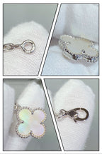¡®Lumi¡¯CLOVER 5 MOTIF WHITE MOP SILVER BRACELET