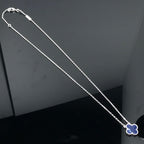 ¡®Lumi¡¯CLOVER PIETERSITE SILVER LONG NECKLACE