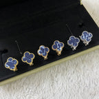 ¡®Lumi¡¯CLOVER PIETERSITE MEDIUM STUD EARRINGS