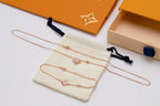 ¡®Lumi¡¯STAR PINK MOP 1 DIAMOND PINK GOLD NECKLACE