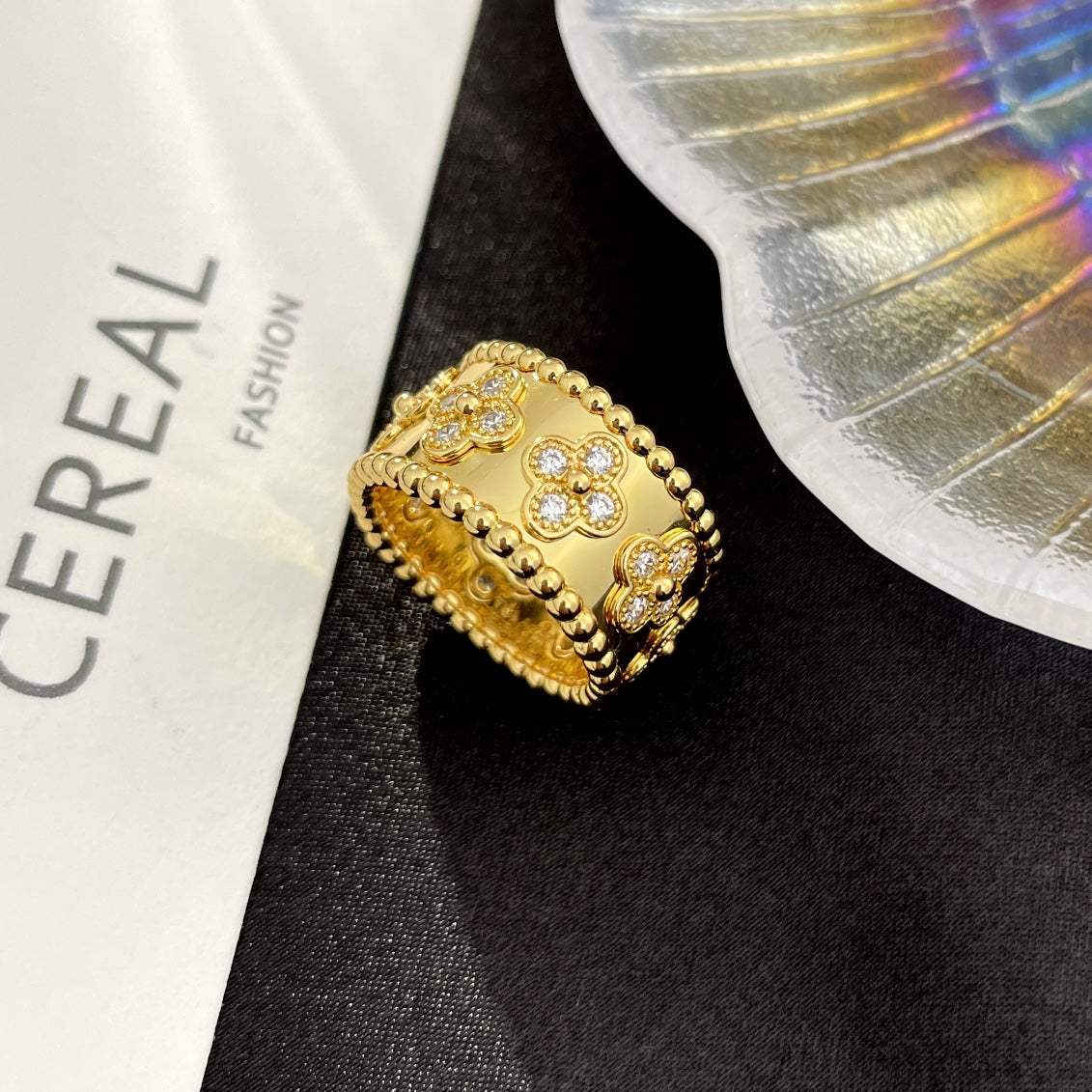 ¡®Lumi¡¯PERLEE DIAMOND LARGE RING