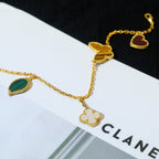 ¡®Lumi¡¯LUCKY SPRING 5 MOTIF GOLD BRACELET