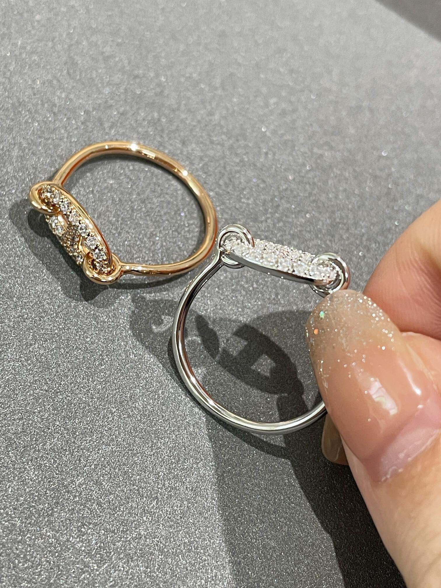 ¡®Lumi¡¯RONDE SMALL DIAMOND RING