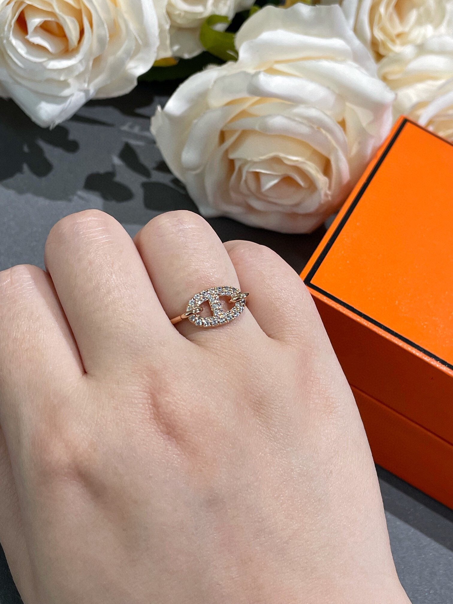 ¡®Lumi¡¯RONDE SMALL DIAMOND RING