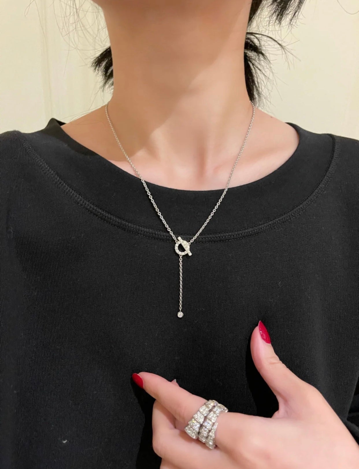 ¡®Lumi¡¯FINESSE SILBER-DIAMANT-KETTE