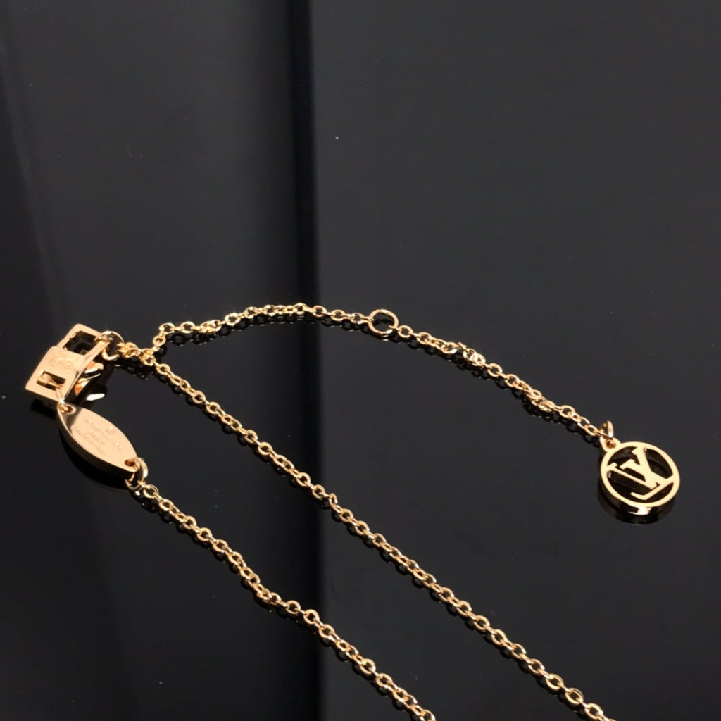 ¡®Lumi¡¯COLOR BLOSSOM PINK MOP SUN GOLD NECKLACE