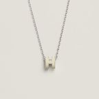 ¡®Lumi¡¯HM CLIC YELLOW ENAMEL GOLD NECKLACE