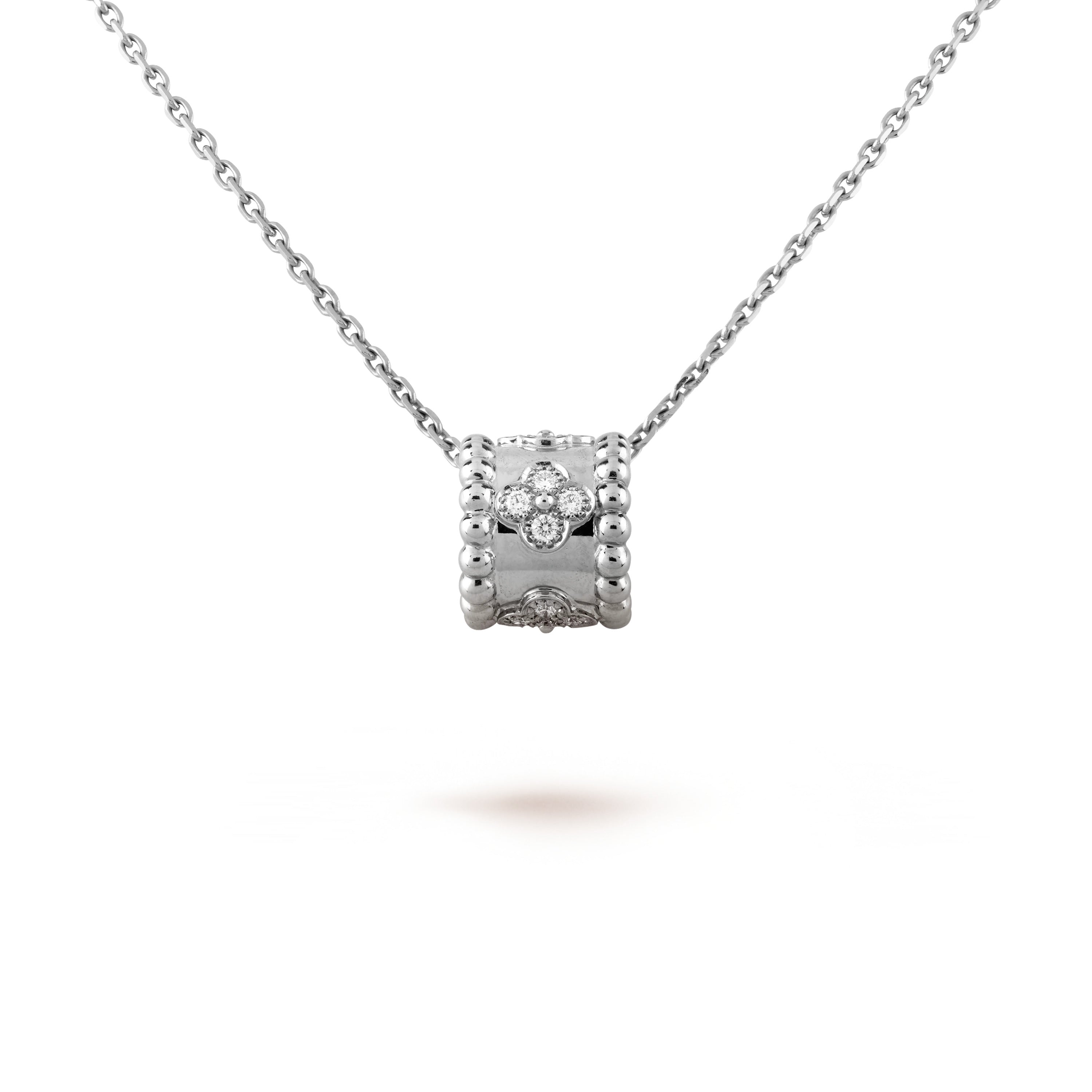 ¡®Lumi¡¯PERLEE PEDANT SIVLER DIAMOND NECKLACE