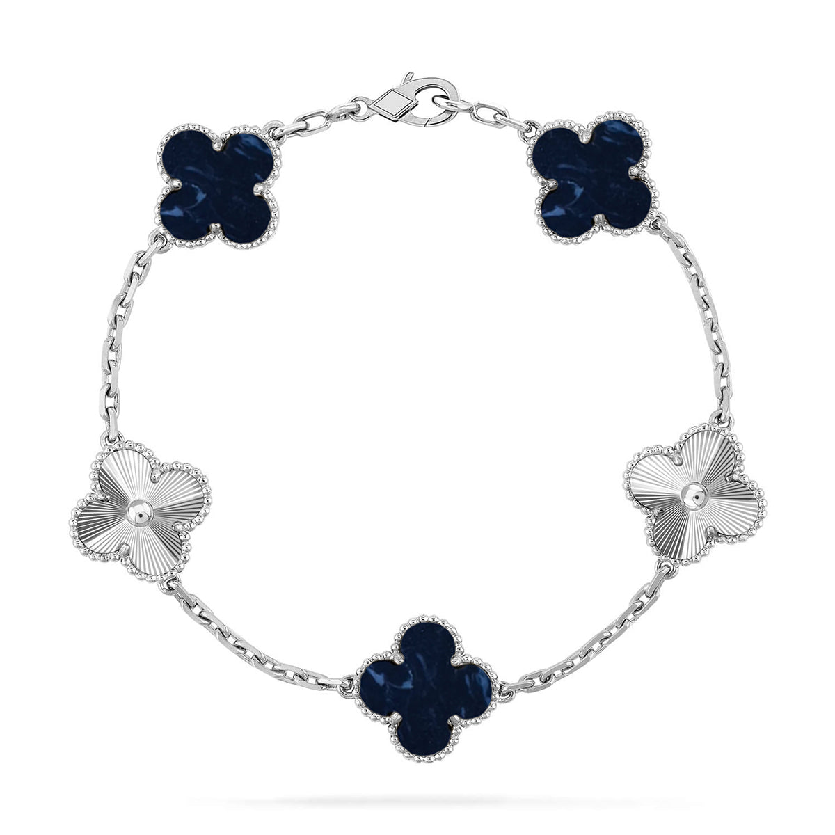 [Lumi]New CLOVER 5 MOTIF PIETERSITE BRACELET COLLECTION