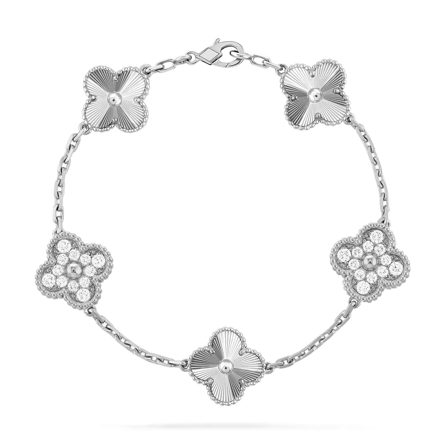 [Lumi]New  CLOVER 5 MOTIF LASER BRACELET COLLECTION