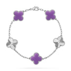 [Lumi] Neue Armbandkollektion „Clover 5 Motiv Hellviolett“