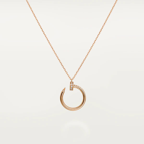 ¡®Lumi¡¯JUSTE NECKLACE PINK GOLD