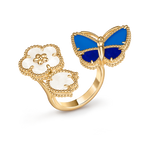 [Lumi Jewelry]2026 NEW MODEL SPRING LUCKY 3 MOTIF GOLD RING