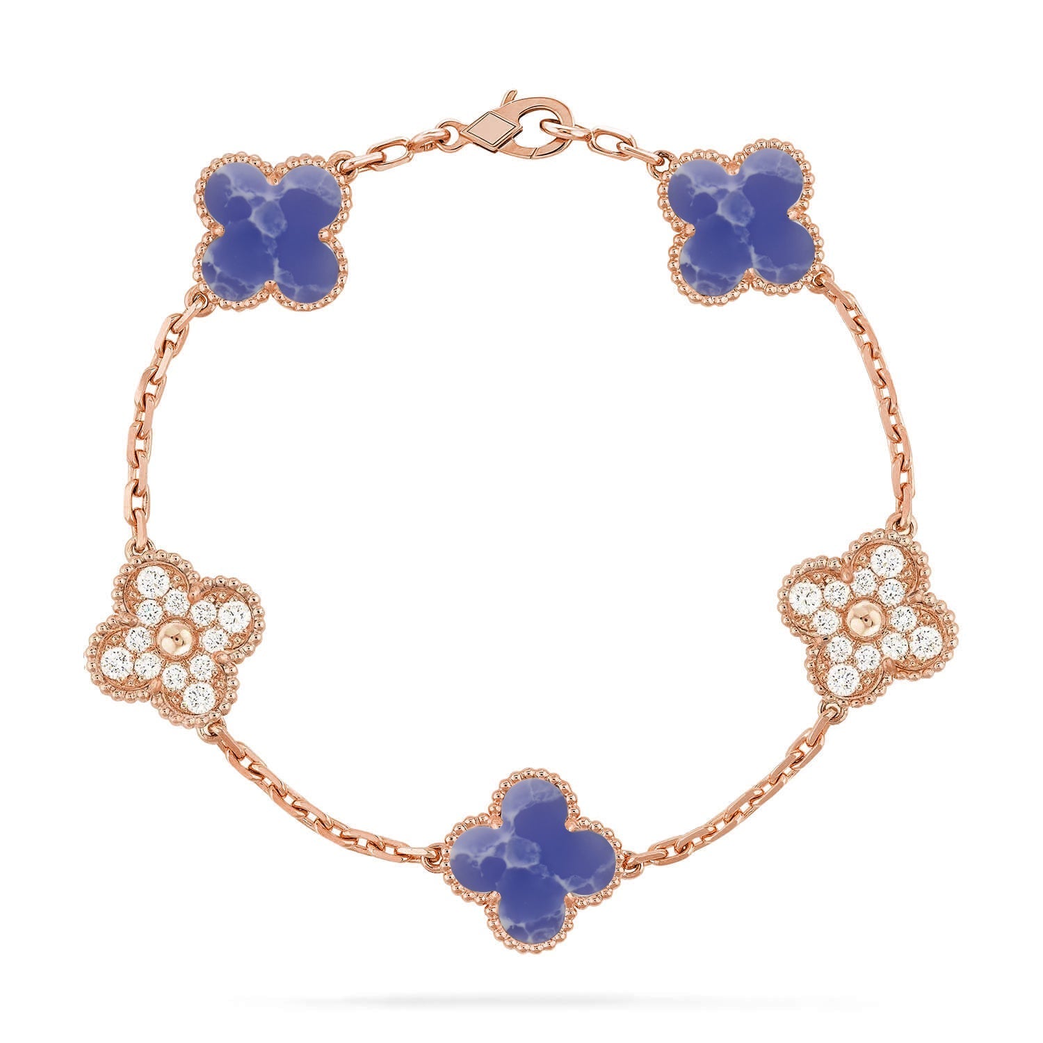 [Lumi]New CLOVER 5 MOTIF BLUE VEINS BRACELET COLLECTION