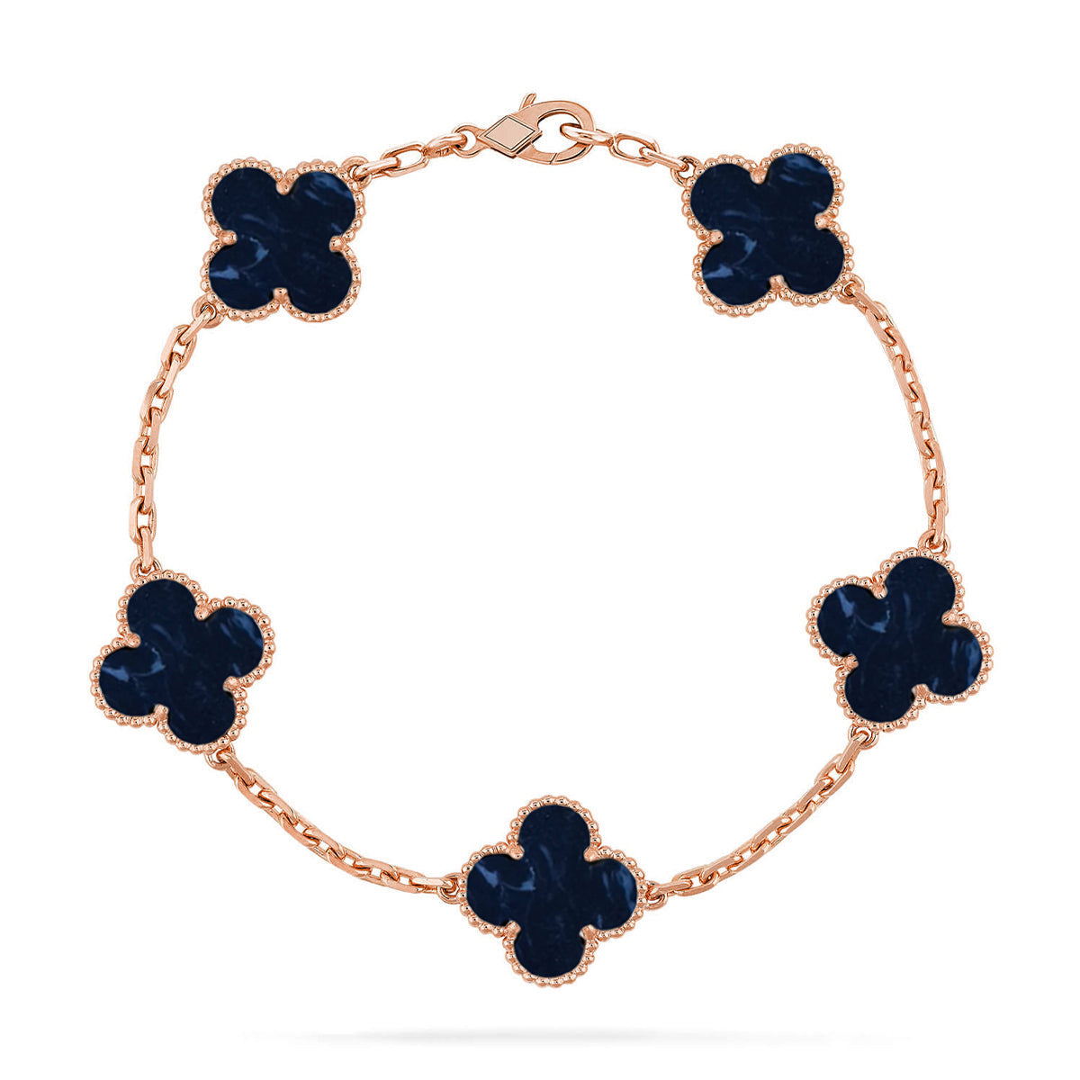 [Lumi]New CLOVER 5 MOTIF PIETERSITE BRACELET COLLECTION