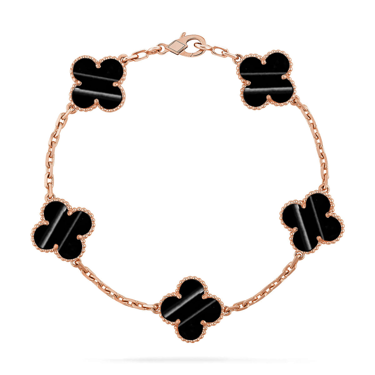 [Lumi jewelry] CLOVER 5 MOTIF PULSAR STONE BRACELET COLLECTION