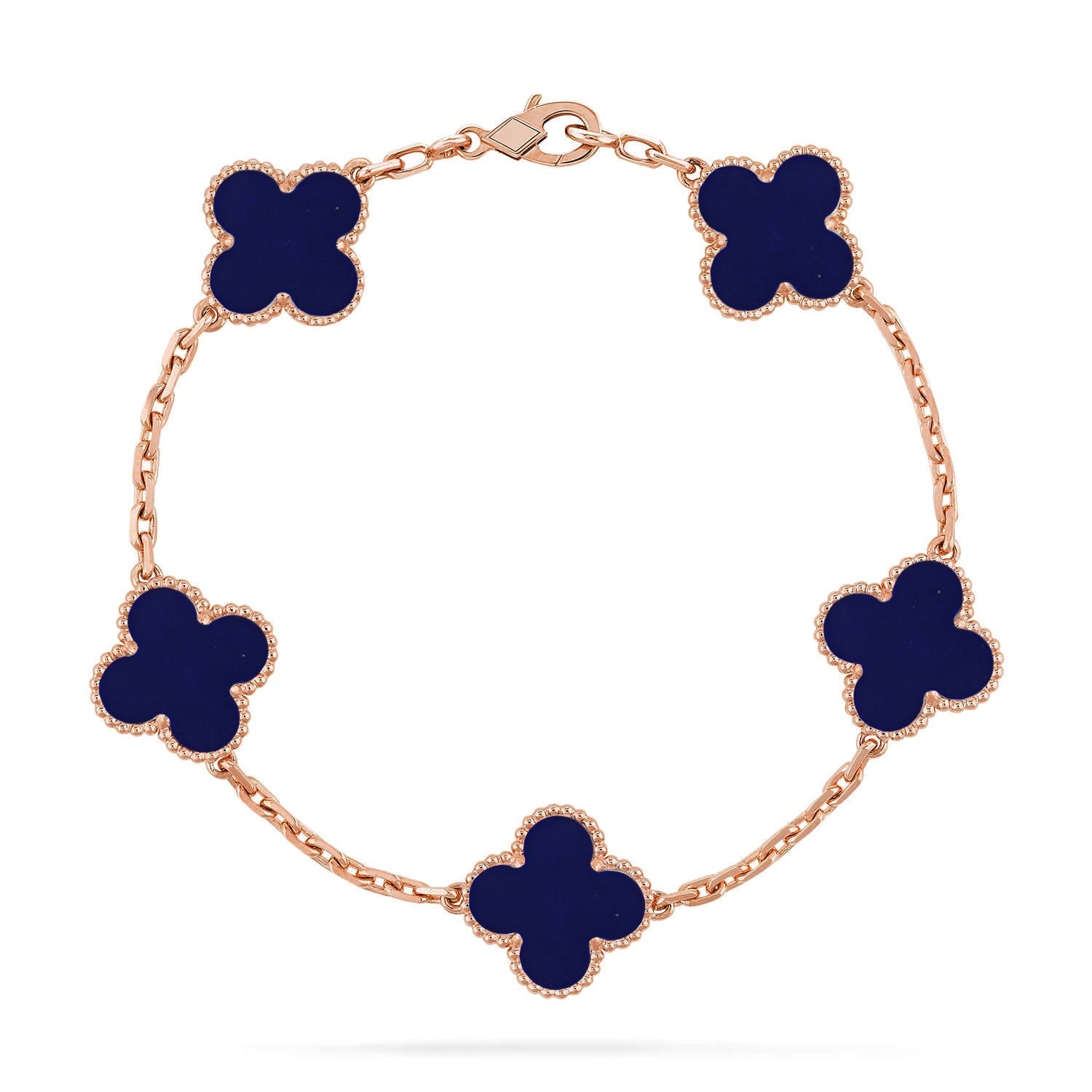 [Lumi]New CLOVER 5 MOTIF LAPIS LAZULI BRACELET COLLECTION