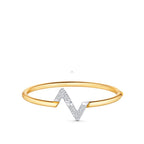 ¡®Lumi¡¯VOLTE UPSITE DOWN GOLD DIAMOND ARMBAND