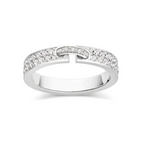 ¡®Lumi¡¯ALLIANCE LIENS VIDENCE PAVED DIAMOND 4MM RING