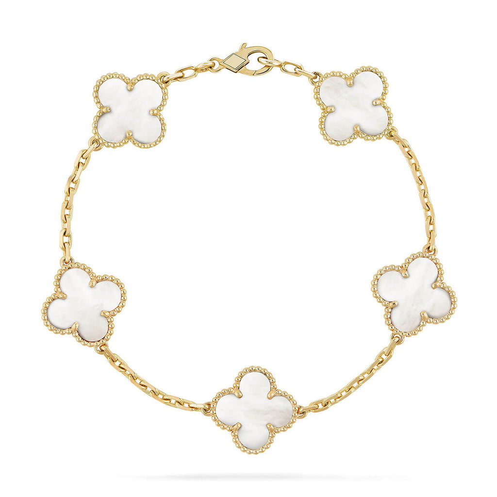 [Lumi] Neue Armbandkollektion CLOVER WHITE PEARL MOP 5 mit Motiven