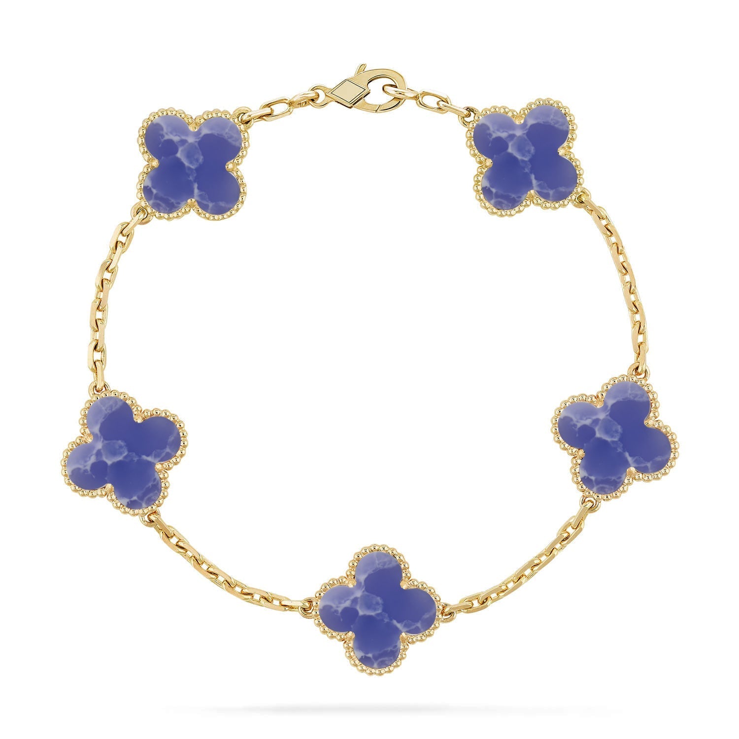 [Lumi]New CLOVER 5 MOTIF BLUE VEINS BRACELET COLLECTION