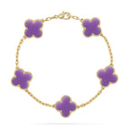 [Lumi] Neue Armbandkollektion „Clover 5 Motiv Hellviolett“