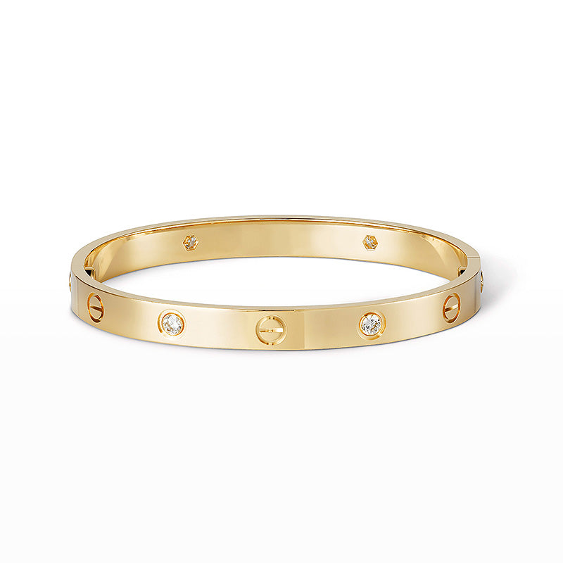 Lumi's LOVE Armband 6,1 mm 4 Diamanten 