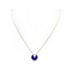 ¡®Lumi¡¯AMULETTE ROSE GOLD AGATE NECKLACE