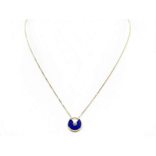 ¡®Lumi¡¯AMULETTE ROSE GOLD AGATE NECKLACE