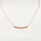 ¡®Lumi¡¯CLASH PINK GOLD NECKLACE