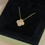 ¡®Lumi¡¯CLOVER 15MM BRONZING NECKLACE