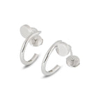 ¡®Lumi¡¯JUSTE EARRINGS SILVER