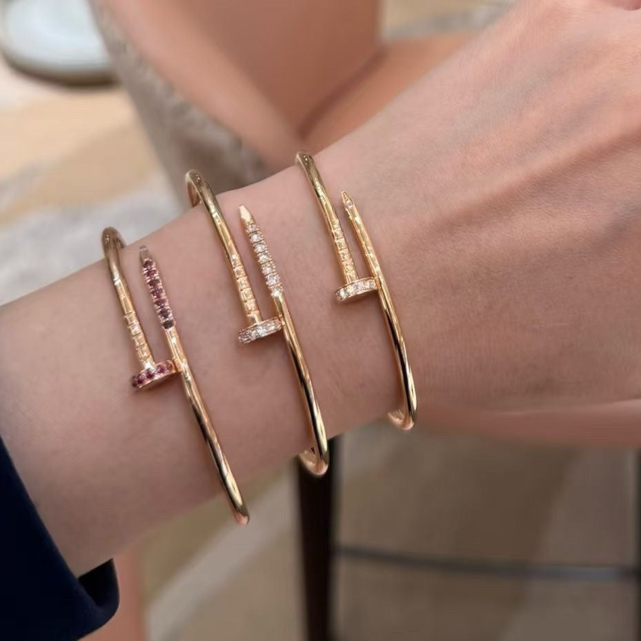 [Lumi]JUSTE BRACELET 2.5MM DIAMONDS NEW