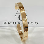 ¡®Lumi¡¯LOVE BRACELET 6.1MM OPEN CUFF
